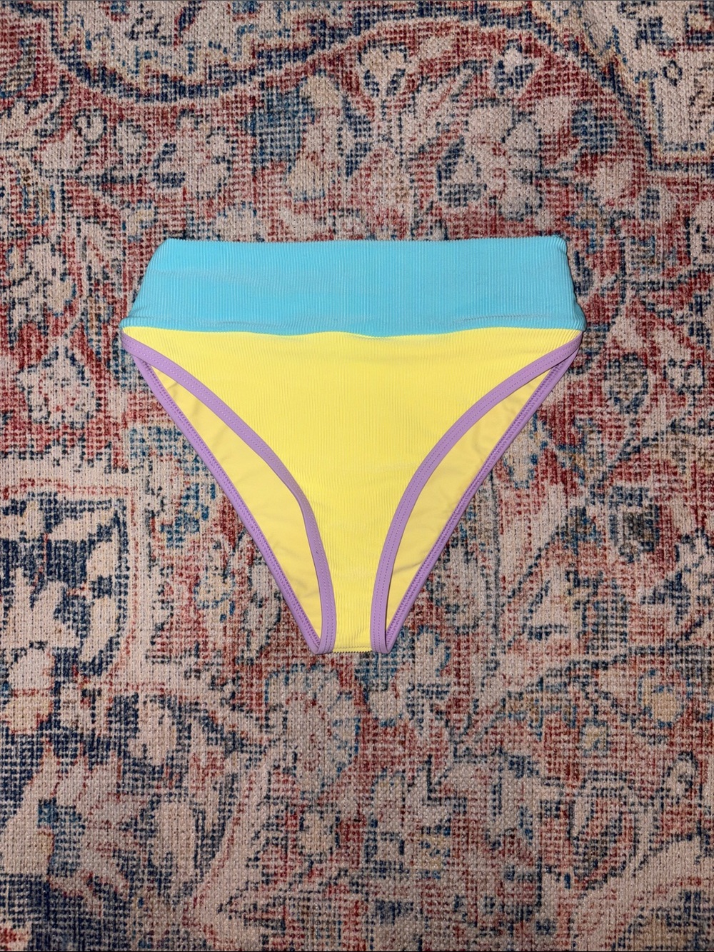 LainSnow Kiawah Bikini Bottoms in Lemonade SZ S NWOT